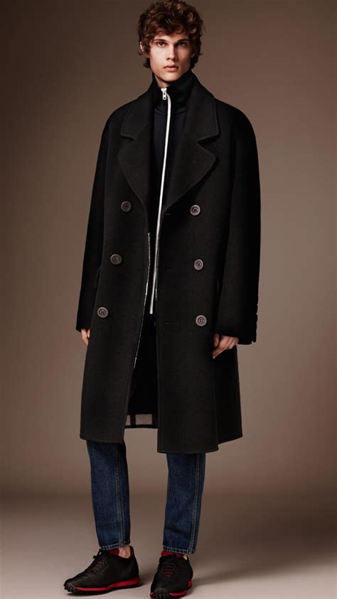 burberry men's coat|burberry men's cashmere overcoat.